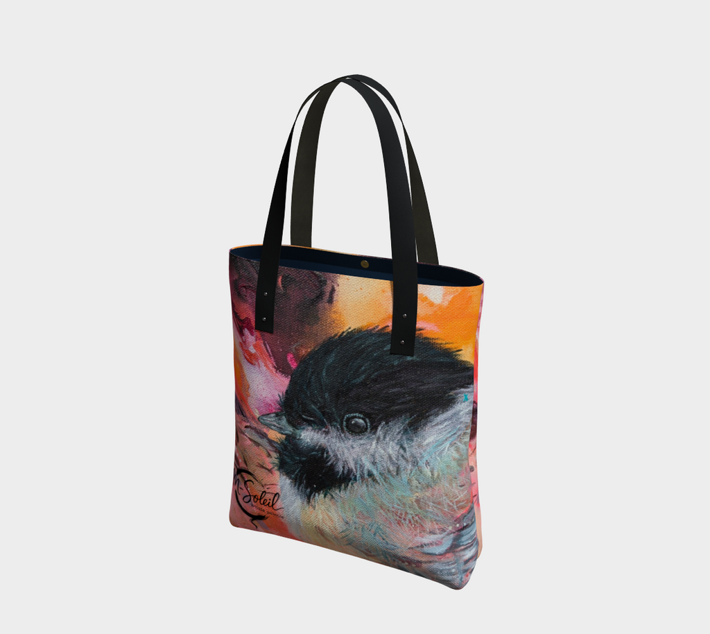 Tote bag "Messagère du coeur"