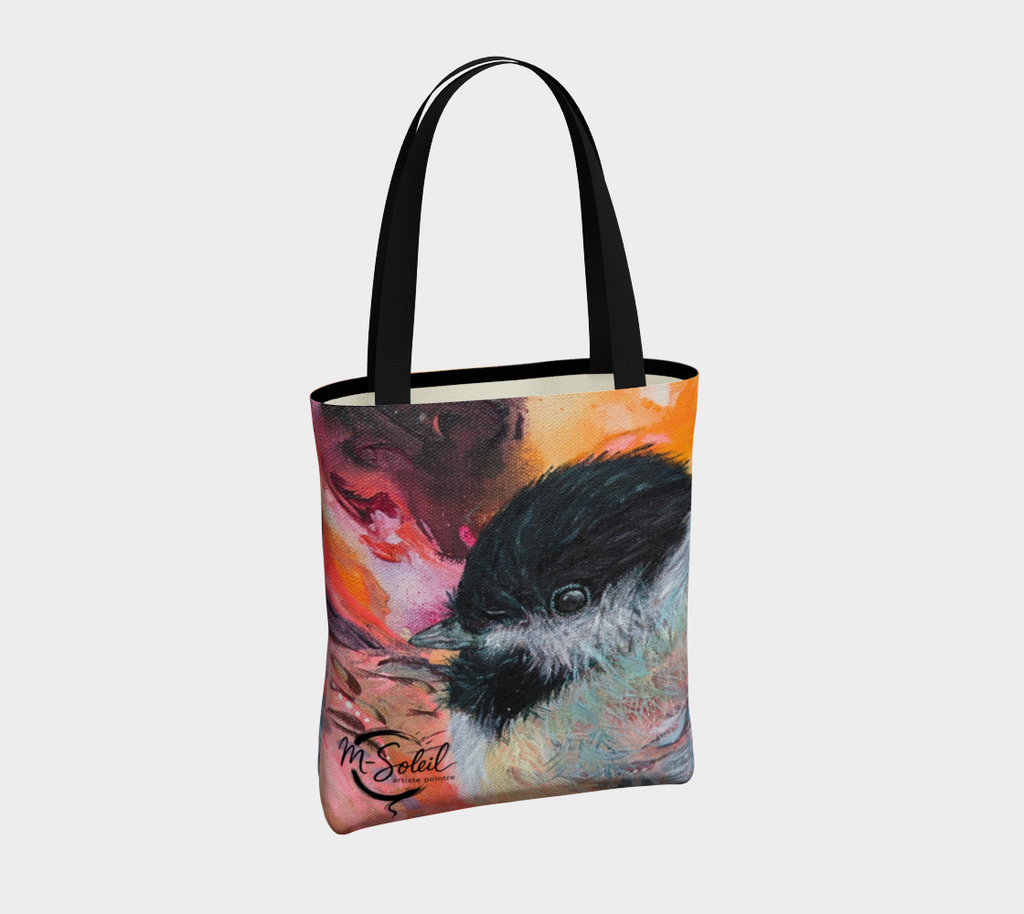 Tote bag "Messagère du coeur"