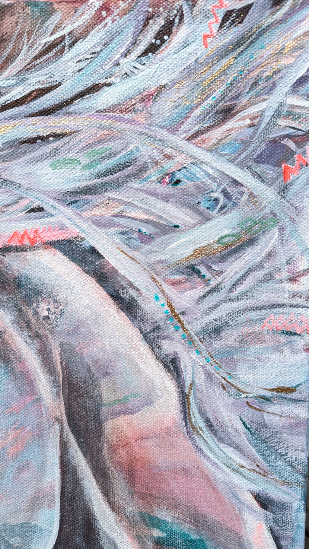 Oeuvre originale "Onde Sauvage"