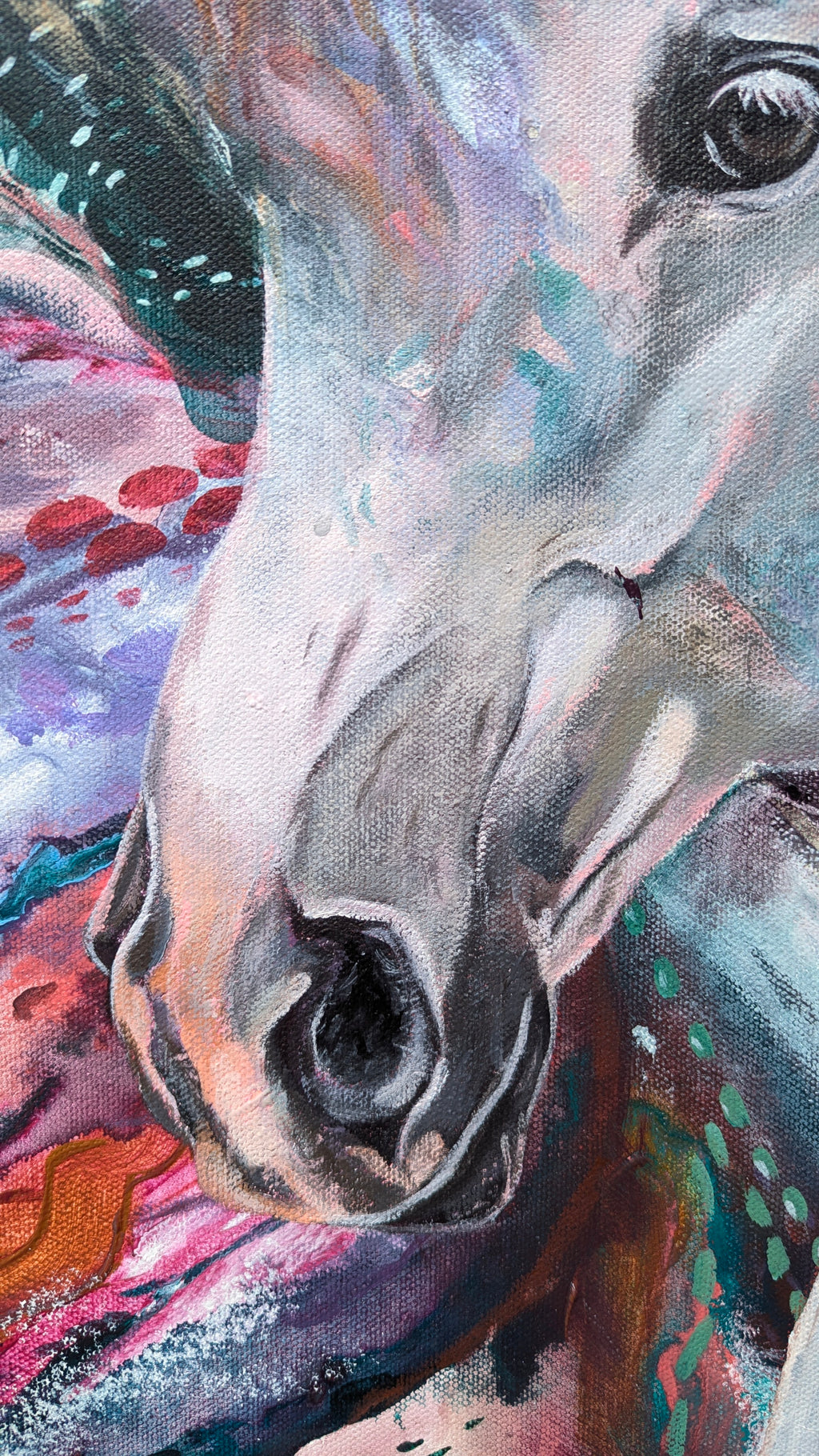 Oeuvre originale "Onde Sauvage"