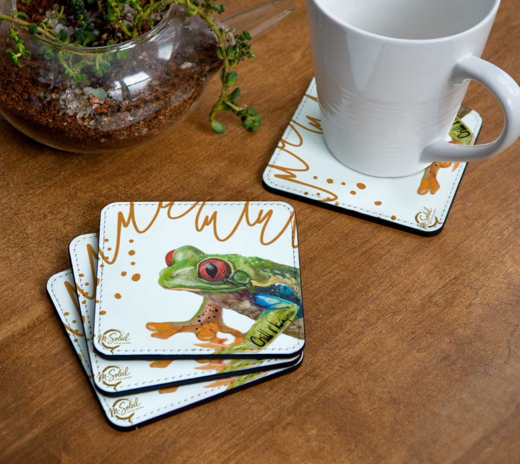 Sous-Verre "Chill and leap"