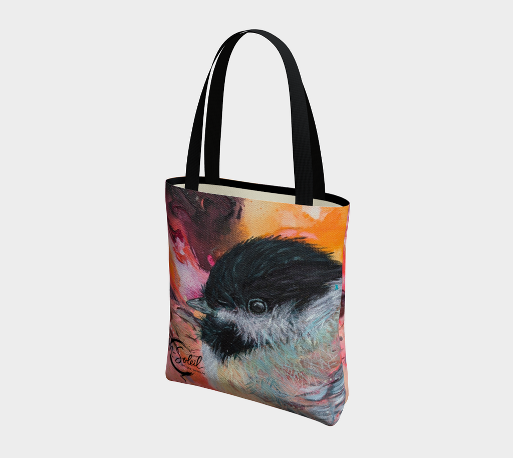 Tote bag "Messagère du coeur"