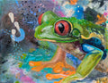 Oeuvre originale "Chill and Leap"